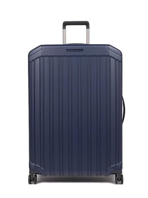 PIQUADRO PQ-LIGHT Large ultra slim trolley blue - Rigid Trolley Cases