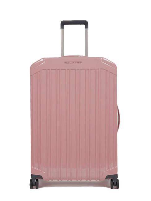 PIQUADRO PQ-LIGHT Ultra slim cabin trolley ROSA - Hand luggage