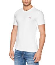 GUESS ORIGINAL T-shirt with logo purwhite - T-shirt - 1