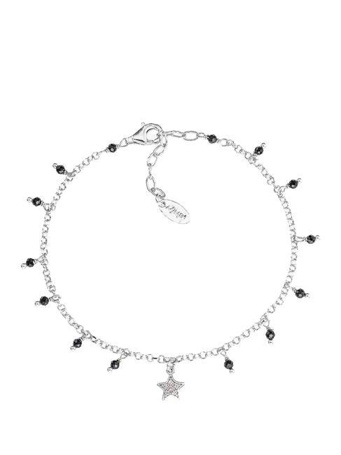 AMEN CANDY CHARM Bracelet black crystals and zircons rhodium - Bracelets