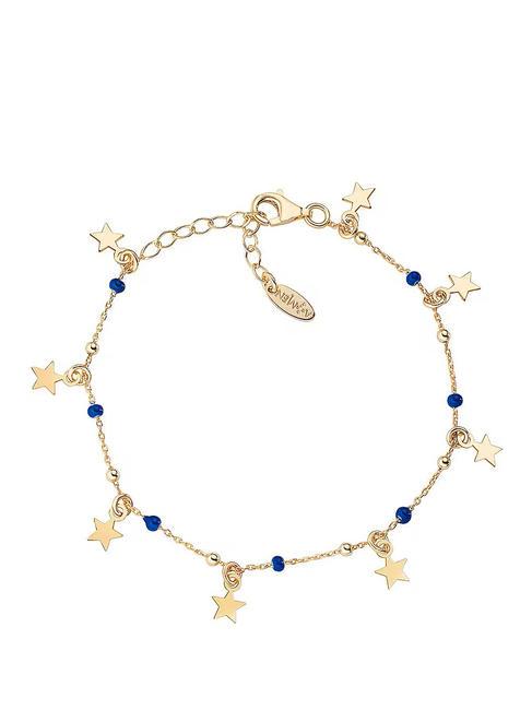 AMEN CANDY CHARM Bracelet with stars and blue enamel gold - Bracelets
