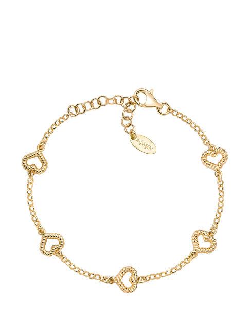 AMEN COCCOLE Gold plated heart bracelet gold - Bracelets