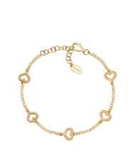 AMEN COCCOLE Gold plated heart bracelet - Bracelets