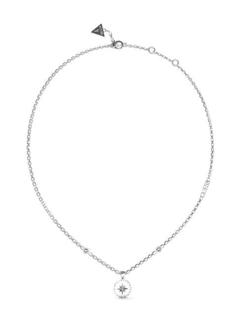 GUESS MONETE Necklace SILVER - Necklaces