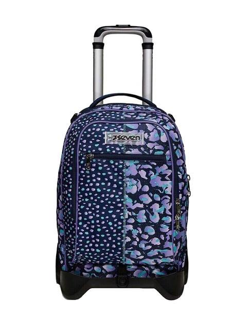 SEVEN JACK ZIPLY Detachable Trolley Backpack violet - Backpack trolleys