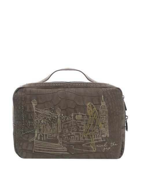 YNOT EMMA Handbag with shoulder strap london taupe - Women’s Bags