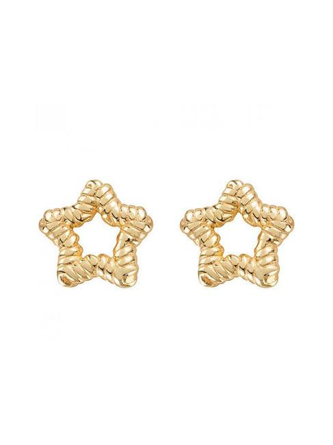 AMEN COLLOLE Silver earrings gold - Earrings