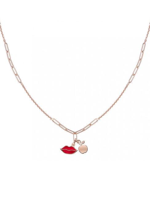 AMEN LE MADREPERLE Mother of pearl necklace in silver rose - Necklaces