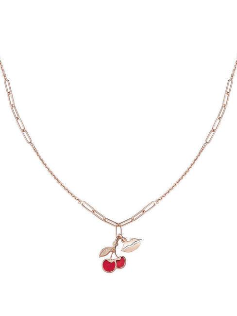 AMEN LE MADREPERLE Mother of pearl necklace in silver rose - Necklaces