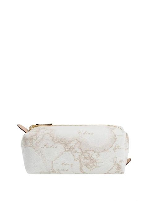 ALVIERO MARTINI PRIMA CLASSE GEO CLASSIC Cosmetic bag with zip white - Sachets & Travels Cases