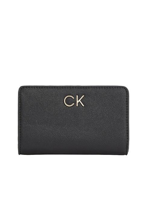 CALVIN KLEIN RE-LOCK Women's wallet ckblack - Women’s Wallets