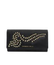 TOSCA BLU NIZZA Trifold wallet with studs Black - Women&rsquo;s Wallets - 1