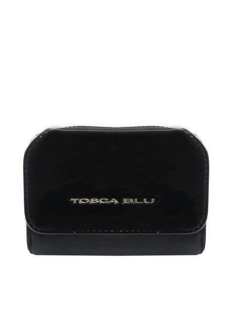 TOSCA BLU BERLIN S wallet with suede detail Black - Women’s Wallets