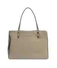 TOSCA BLU OTTAWA Leather shopping bag BEIGE - Women&rsquo;s Bags - 1