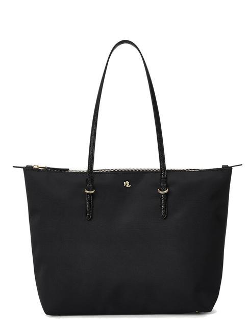 RALPH LAUREN KEATON Medium shopping bag black2 - Women’s Bags