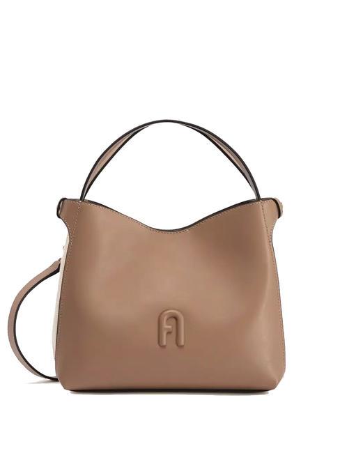 FURLA PRIMULA Two-tone handbag greige - Women’s Bags