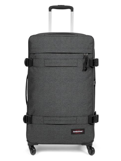 EASTPAK TRANSIT'R 4 L Trolley large size BlackDenim - Semi-rigid Trolley Cases