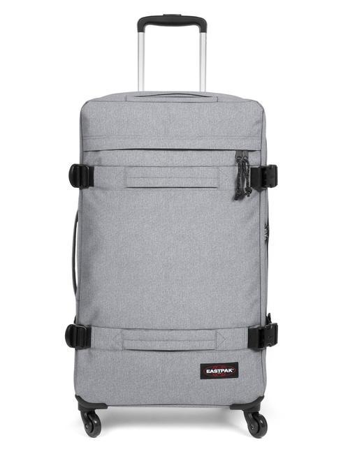 EASTPAK TRANSIT'R 4 L Trolley large size sundaygrey - Semi-rigid Trolley Cases