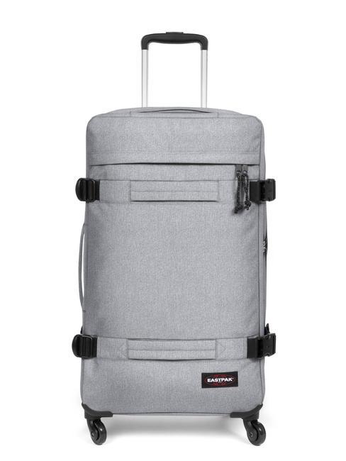 EASTPAK TRANSIT'R Medium size trolley sundaygrey - Semi-rigid Trolley Cases