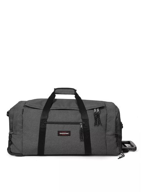 EASTPAK LEATHERFACE L Large Trolley Bag BlackDenim - Semi-rigid Trolley Cases