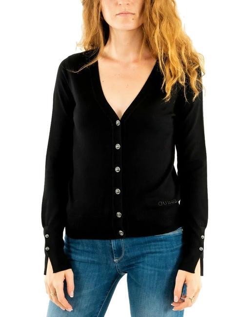 GUESS ZENA Cardigan with buttons jetbla - Women's Sweaters