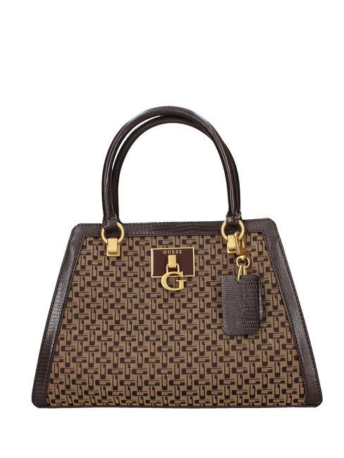 GUESS STEPHI GIRLFRIEND Handbag with shoulder strap brown - Women’s Bags
