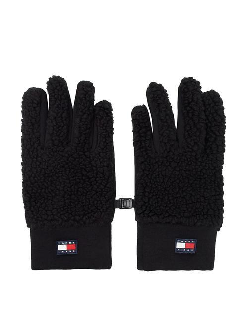 TOMMY HILFIGER TJM MODERN TECH Stretch gloves blackmono - Gloves