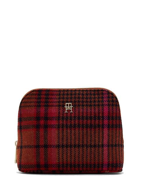 TOMMY HILFIGER Houndstooth Check Beauty case pink - Beauty Case