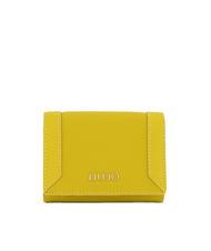 LIUJO ALEDIS Saffiano print bifold wallet lemongrass - Women&rsquo;s Wallets - 1