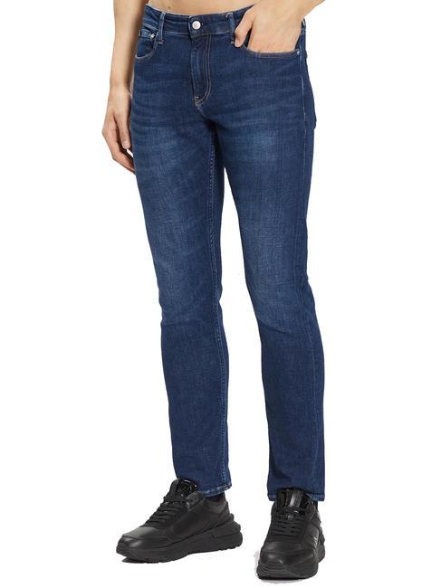 CALVIN KLEIN CK Jeans Slim fit jeans dark denim - Trousers