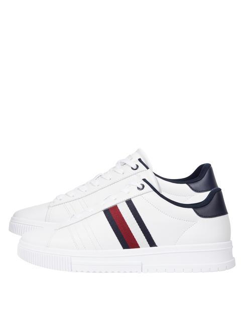 TOMMY HILFIGER SUPERCUP Leather sneakers white - Men’s shoes