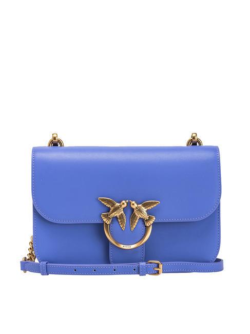 PINKO CLASSIC LOVE BAG Bell simply bag blue of corsica-an. gold - Women’s Bags