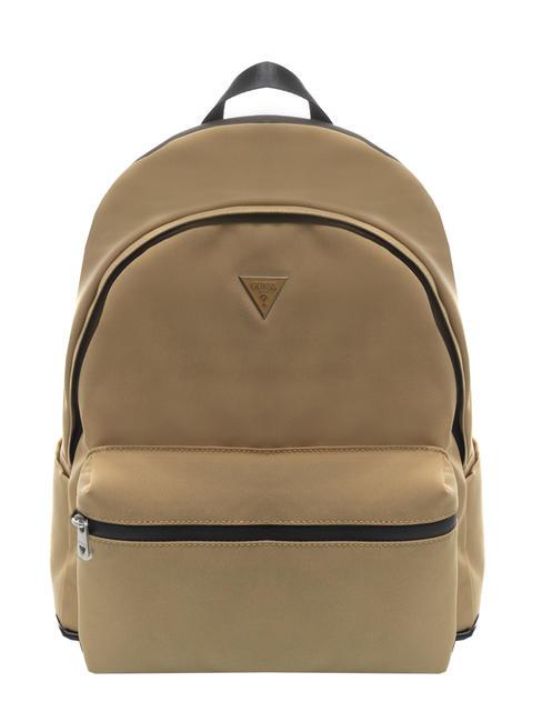 GUESS TONY Leisure backpack sand - Backpacks