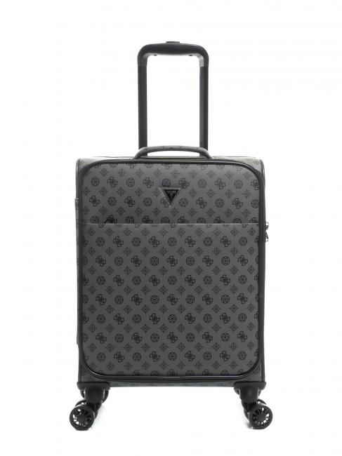 GUESS PEONY Monogram cabin trolley gray - Hand luggage