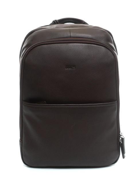 BRIC’S BOLOGNA Leather business backpack BROWN - Backpacks