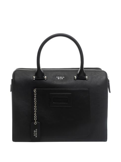 TOSCA BLU HARVARD Briefcase with studs Black - Women’s Bags