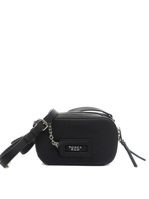 TOSCA BLU YALE Leather camera bag Black - Women’s Bags