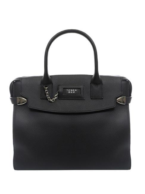 TOSCA BLU YALE Leather satchel bag Black - Women’s Bags