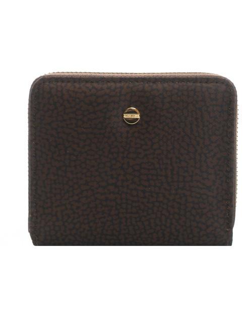 BORBONESE CLASSICA  Medium zip around wallet dark brown/black - Women’s Wallets
