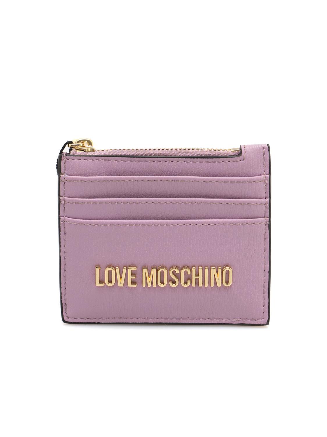 Moschino card holder womens clearance