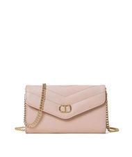 TWINSET OVAL T Clutch bag with chain shoulder strap - Women&rsquo;s Bags