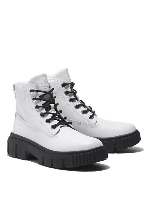 TIMBERLAND GREYFIELD Leather ankle boot white - Women’s shoes
