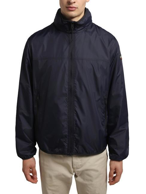 NAPAPIJRI A-VALLEE Full zip jacket blu marine - Men's Jackets