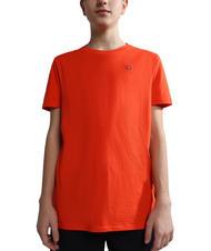 NAPAPIJRI K SALIS SS 2 Cotton T-shirt with micro flag - Child T-shirt