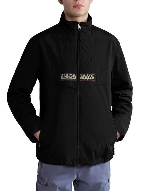 NAPAPIJRI RAINFOREST OPEN  SUMMER Windbreaker black 041 - Men's Jackets