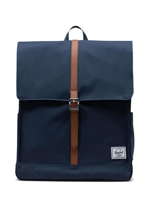 HERSCHEL CITY New Backpack navy tan - Backpacks & School and Leisure