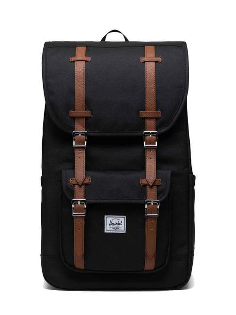 HERSCHEL LITTLE AMERICA  Standard size backpack BLACK - Backpacks & School and Leisure