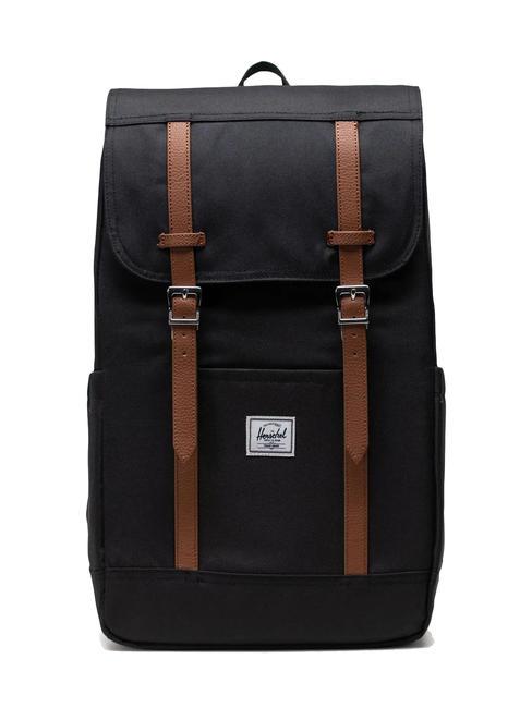 HERSCHEL RETREAT Backpack BLACK - Backpacks & School and Leisure