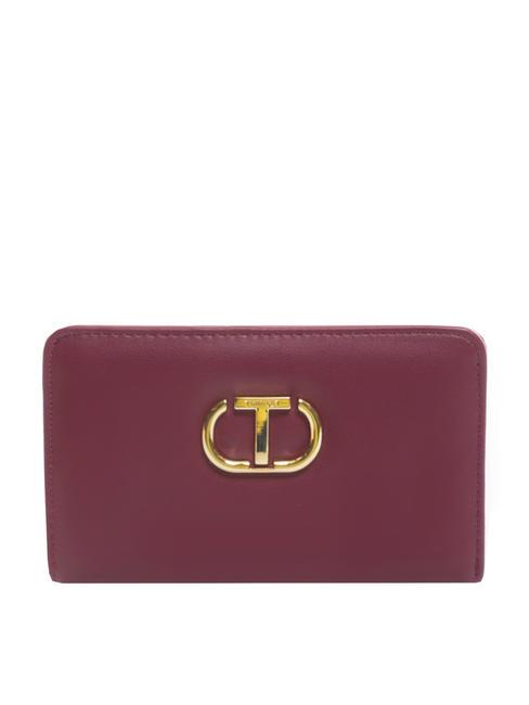 TWINSET MIDDLE Middle wallet raspberry radiance - Women’s Wallets
