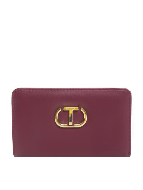 TWINSET MIDDLE Middle wallet raspberry radiance - Women’s Wallets